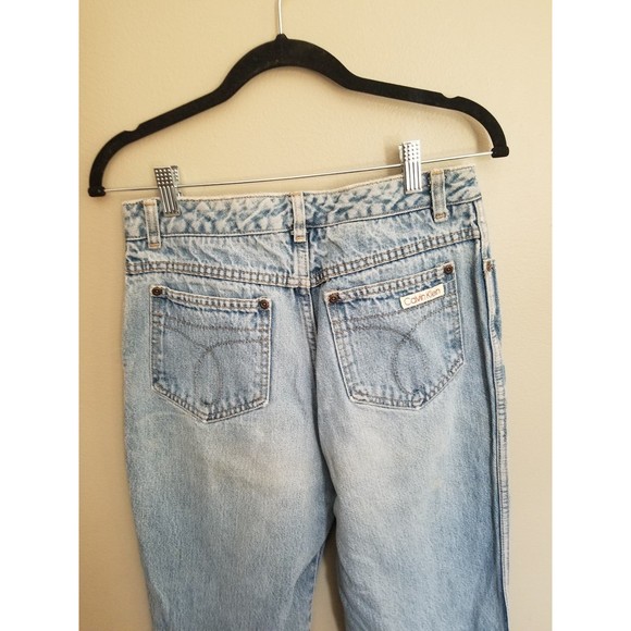 Vintage Calvin Klein denim Jean's size 6 8 10 28 27 29 - Picture 4 of 12